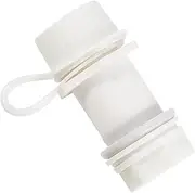 Cooler Replacement Threaded Drain Plug. Threaded Drain Plug with Plastic Tethered Cap for Ice Chest