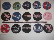 15 Patriots mix buttons flat backs or pin badges cabochons embellishment magnets