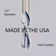 Onsrud 1/2" Solid Carbide Downcut Spiral CNC Router Bit - MADE IN USA