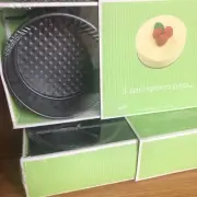 WILTON MINI SPRINGFORM Set of 9 Baking Pans 4" Cheesecake Quiche Ice Cream Molds