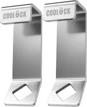 2 Pack Cooler Lock Bracket with Bottle Opener – Compatible with Yeti/RTIC Cooler