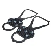 5 Teeth Ice Grips Snow Spikes Crampons NonSlip Crampons Ice Cleats Snow Grips