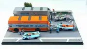 1:64 DIORAMA PORSCHE “GULF” “MARTINI” 2PZ TRANSPORTERS 3PZ 917 – DM917K