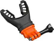 Camera Mount Clamp,Action Camera Clip | Multi-Angle Lightweight Mouthpiece for Snorkeling Live Streaming Video Recording Filming Cooking Videos