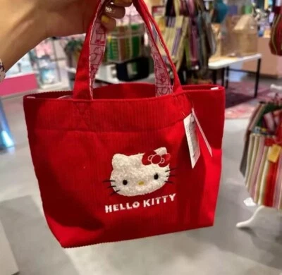Hello Kitty Tote Bag Purse Red