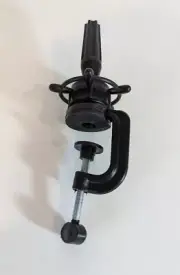 Mannequin Head Stand Clamp - plastic, black