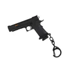 台南 武星級 TTI 手槍 模型槍 吊飾 鑰匙圈 黑 ( 玩具飾品生日禮物創意小物