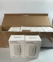 ELEGRP Smart Light Switch SPN10, 2.4GHz Wi-Fi Single Pole Light 10 Pack. White