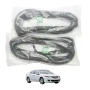 Fit 2007-2012 Honda Accord Sedan CP1 CP2 CP3 Rear Door Weatherstrip Rubber Seals