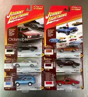 JOHNNY LIGHTNING CLASSIC GOLD 2017 SERIES ( SET OF 6 ) 1968 MERCURY COUGAR GTO