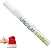 [Generic] Shoe Repair Pen, 20g Effective Black Shoe Marker, White Shoe Cleaner - Multifunctional White Leather Shoe Polish Pen Repair Pen Shoe Marker for Faux Leather Shoes, Oxidation pen, Siehe Beschreibung