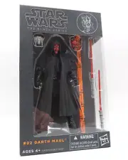 Star Wars Black Series 02 DARTH MAUL 6 Inch Scale Action Figure