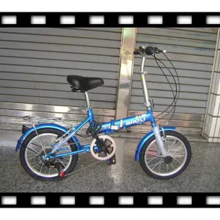 【高雄在地】 BAOLI  16吋 折疊車 小孩 小折 腳踏車  童車 六段 shimano 變速   盛恩 單車
