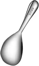 HOMOBABE Stainless Steel Rice Spoon Serving Spoon for Home Kitchen Stainless Steel Utensil for Buffets Restaurants Everyday Use