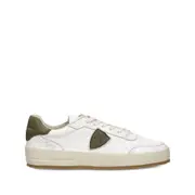 [Philippe Model] Philippe Model Nice Leather-panelled Sneakers 42 IT WHITE