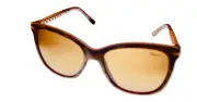 Chopard Women's Sunglasses SCH207S Plastic Rectangular Multi Brown & Crystals