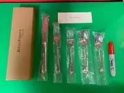 Reed & Barton Allora 18/10 Stainless 5-Piece Flatware Set-ship free