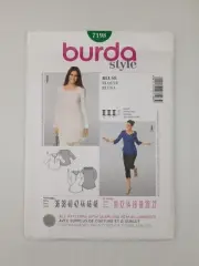Burda Sewing Pattern 7198 Women's Blouse Pattern Size US 10-22 EUR 36-48 NEW