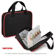 Fishing Lures Bag Fishing Utility Box Lures Bag Squid Jig Wallet Storage Bag AU