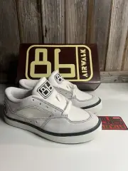 Size 8 Airwalk NOS 86 JEOPARDY Skate Shoes Vintage 80s 90s RARE Retro NIB