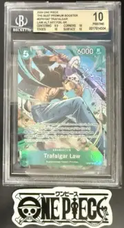 BGS 10 One Piece OP01-047 SR* Trafalgar Law Alt Art - English - PRB01 The Best