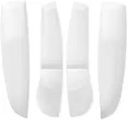 ATATHXHQay Door Storage Organizer Tray Accessories Compatible for Tesla Model 3 Y Car Door Side Storage Box Front Rear Side TPE Model 3 Highland 2024(4Pcs NEW M3 White)