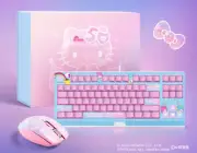 Razer x Sanrio Hello Kitty 50th Anniversary Orochi V2 Mouse and Keyboard Combo