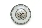 Genuine Mini R52 R53 Manual Transmission Shift Knob Leather/Chrome 25117542272
