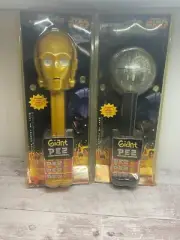 Star Wars Giant Pez Death Star + C-3PO 2005 Lucas Film New