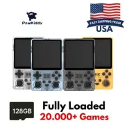 New Powkiddy RGB20SX Retro Handheld Game Console 128GB Linux System 4.0 inch