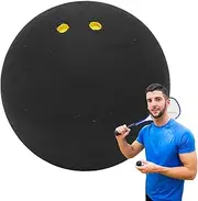 Racquetball Balls - 38mm Competition Squash Ball | Racket Balls, Professional Squash Racket Balls, Competitive Racquetball Balls, Slow Speed Handball Ball for Club Players, Kids Competition Training