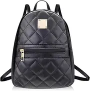 [WisePoint] Womens Backpack, PU Leather Mini Backpack Small Backpacks for Women and Girls, Versatile Women's Fashion Backpacks with Adjustable Strap for Party, Dating, Shopping