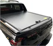 STIDPFZX 4x4 Offroad Accessories Car Roller Lid Up Pick Up Truck Bed Retractable Aluminium Alloy Roll Up Tonneau Cover Compatible Compatible for Ranger