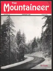 MAG: Mountaineer 2/1941-1st issue-Southern States collection with COA-mountai...