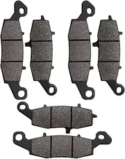ZICOO Front Rear Brake Pads for Kawasaki Vulcan 1500 VN1500 Vulcan 1600 VN1600 Classic/Nomad Vulcan 1700 VN1700 Vulcan 900 VN900 ZR7S ZR750 Versys 650 KLE650