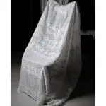 EUROPEAN VINTAGE LACE SHEER CURTAINS 歐洲復古蕾絲雕花透光窗簾 紗簾 布料