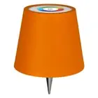 Wireless Bottle Lamp Rechargeable Warm Light & RGB Touch LED Table Lamp (Orange)