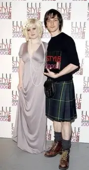 James McAvoy poses backstage Awards Room TV Star award presented b- Old Photo 1