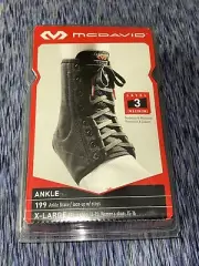 McDavid 199 Ankle Brace Ankle Support Lace up W/ Stays Shoe Size 14-15 M 15-16 W