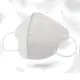 麗正 成人3D醫用口罩(潔淨白)細耳帶-30入 /單片包裝