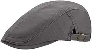 [CHIC DIARY] Men Flat Cap Ivy Gatsby Cabbie Hats Cotton Irish Hunting Hat Newsboy Adjustable Driving Hat for Women