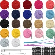 44 Pack Drawstring Cords , Premium Hoodies Drawstring with Easy Threaders, Co...
