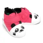 ikiki Squeaky Shoes for Toddlers/Little Kids Panda Bear Dark Pink Size 6