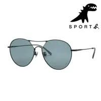 在飛比找momo購物網優惠-【agnes b.】Sport b.金屬太陽眼鏡(ABS01