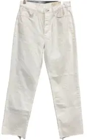 rag & bone Women’s Jeans Sz 29 High Rise Straight In White (optic White)