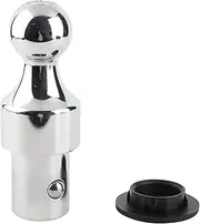 Gooseneck Ball 60629 Heavy Duty Steel 2 5/16in 38000lbs Load Capacity Trailer Hitch Ball Replacement for Chevy Titan XD and Pickup Trucks with Standard 1 1/4 Inch X 1 1/4 Inch