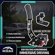 HCXLELD Sim Racing Handbrake, G29 G923 T300 Racing Wheel Compatible with PS4/PS5, G920 G923 TX Racing Wheel Compatible with XBOX Series X/S, All Racing Wheels for Windows