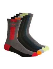 5x Kinggee Work Crew Socks in Multi-Colour