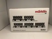 Marklin 46353 HO German Federal Railroad (DB) Type F-Z 120 Dump Car Set