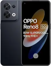[OPPO] Reno8 5G Dual 256GB ROM 8GB RAM Factory Unlocked (GSM Only | No CDMA - not Compatible with Verizon/Sprint) Mobile Cell Phone - Black
